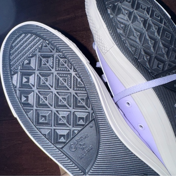 New Women’s Converse Chuck Taylor All Star Dainty Ox Vapor Purple - Picture 5 of 8